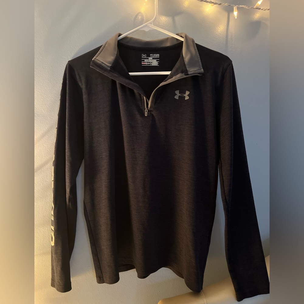 Under Armor Navy Blue Quarterzip